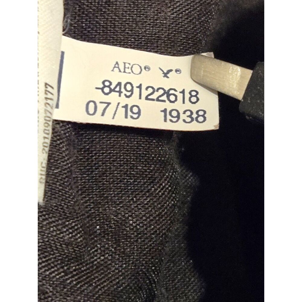 American Eagle Next Level Stretch Jeggings | Women's Size 4 | Washed Black - Picture 10 of 11